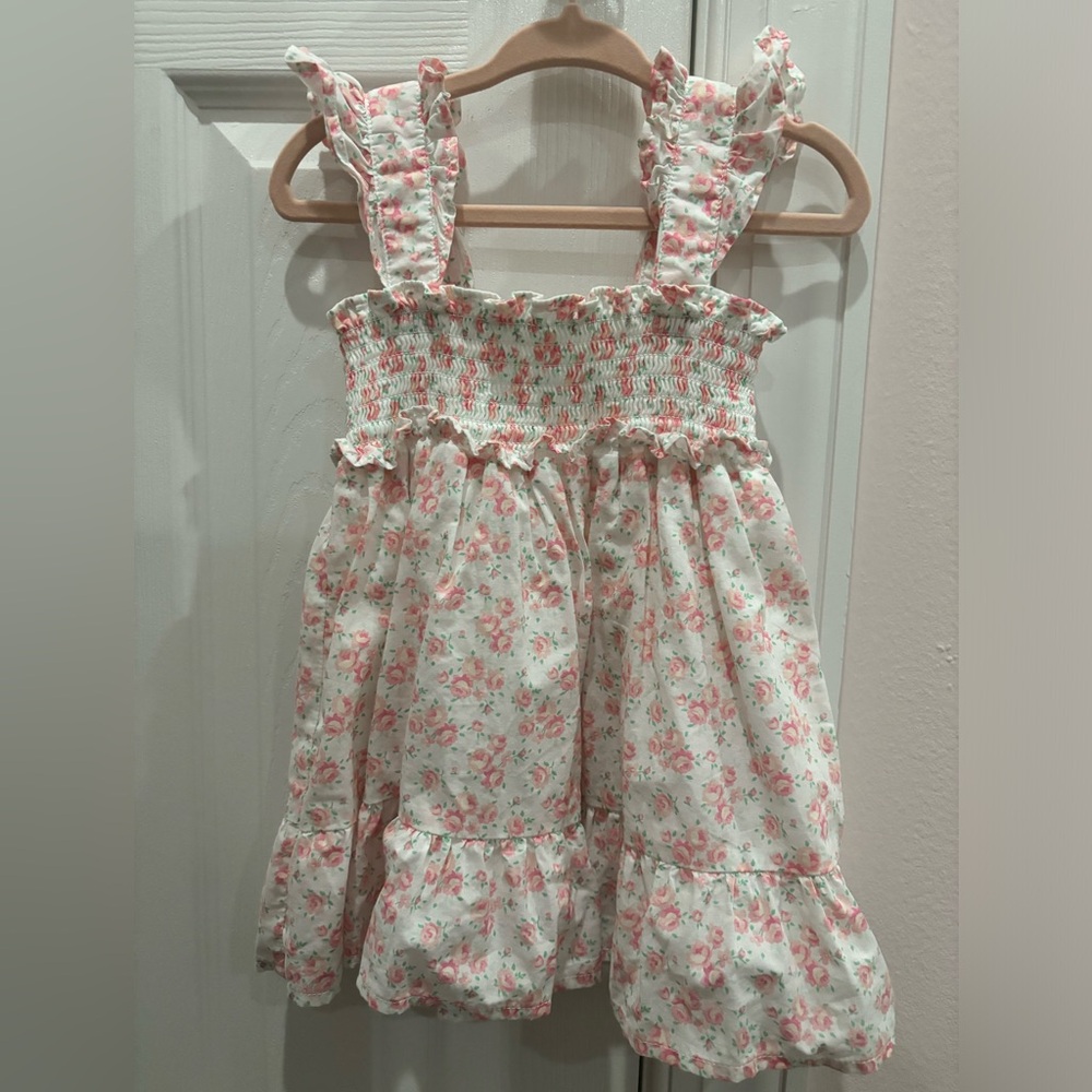 Worn once - Janie & Jack floral dress in perfect condition